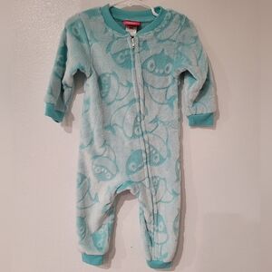Baby Shark Footless Pajamas